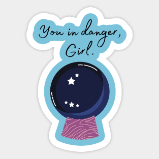 Ghost/ Danger girl Sticker